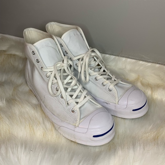 Converse Jack Purcell high top shoes men’s 13